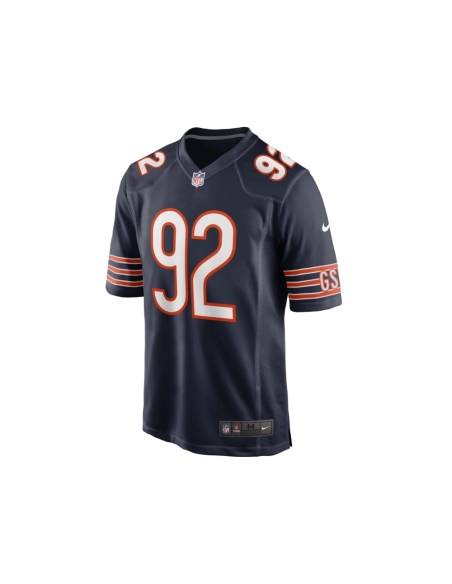 Mens Chicago Bears Daniel Hardy Navy Team Game Jersey