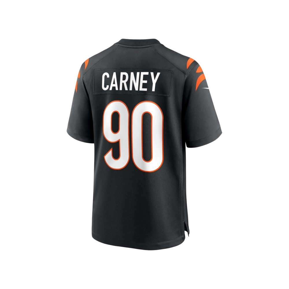 Mens Cincinnati Bengals Owen Carney Black Home Game Player Jersey