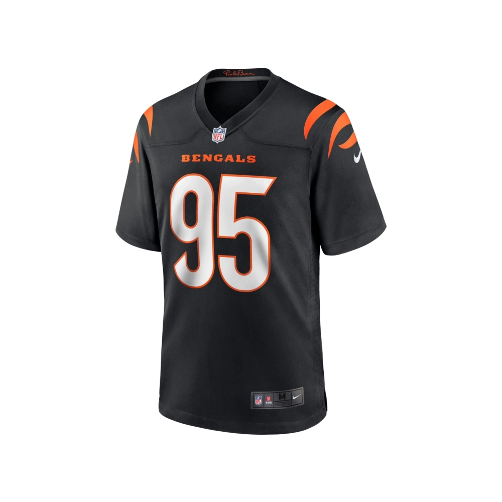 Mens Cincinnati Bengals Zach Carter Black Game Player Jersey