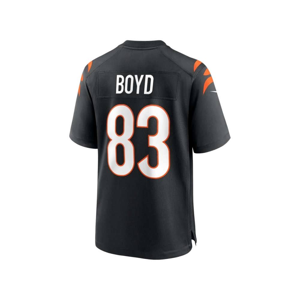 Mens Cincinnati Bengals Tyler Boyd Black Player Game Jersey