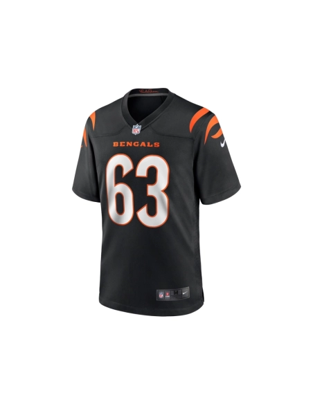 Mens Cincinnati Bengals Trey Hill Black Game Jersey