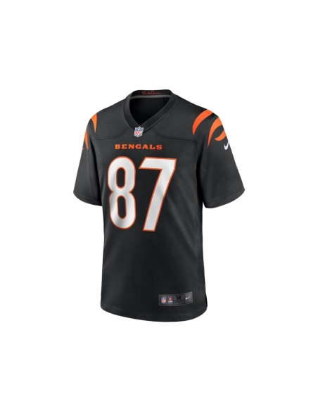 Mens Cincinnati Bengals Tanner Hudson Black Home Game Player Jersey