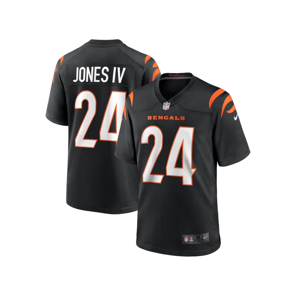 Mens Cincinnati Bengals Sidney Jones Black Game Jersey