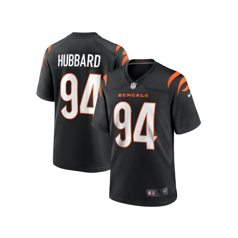 Mens Cincinnati Bengals Sam Hubbard Black Player Game Jersey