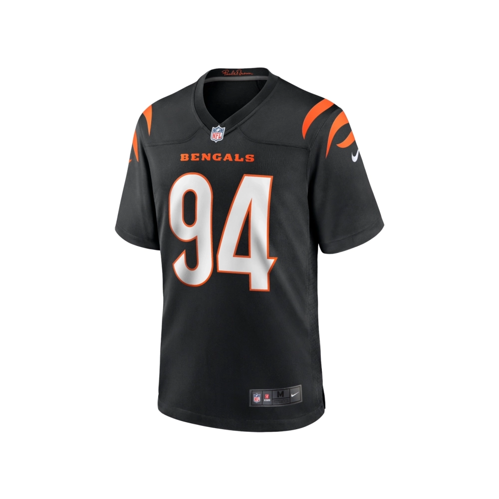 Mens Cincinnati Bengals Sam Hubbard Black Player Game Jersey