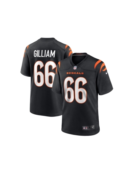 Mens Cincinnati Bengals Nate Gilliam Black Game Player Jersey
