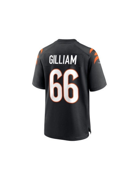 Mens Cincinnati Bengals Nate Gilliam Black Game Player Jersey