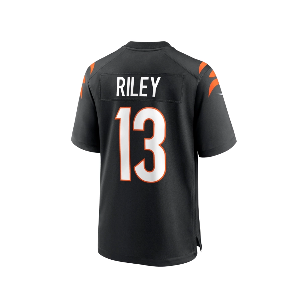 Mens Cincinnati Bengals Ken Riley Black Retired Player Game Jersey