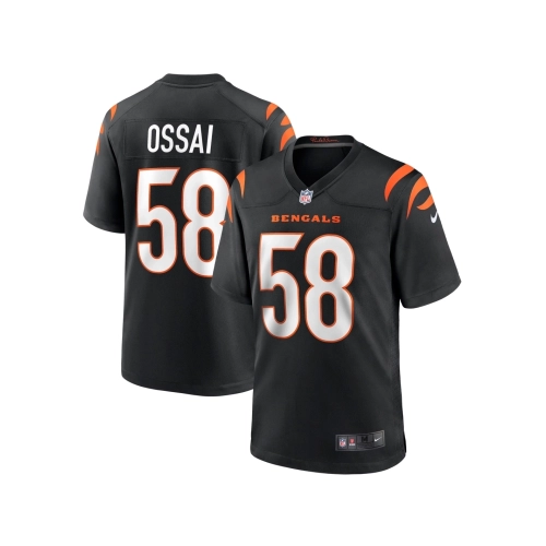 Mens Cincinnati Bengals Joseph Ossai Black Game Jersey