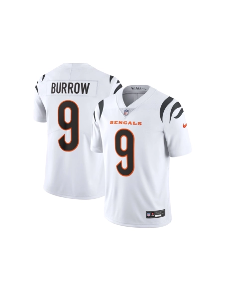 Mens Cincinnati Bengals Joe Burrow White Vapor Untouchable Limited Jersey