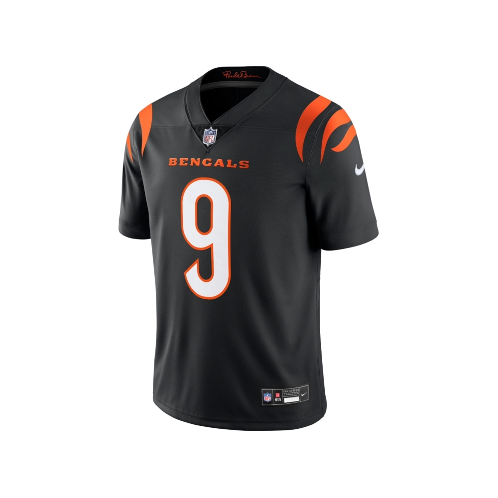 Mens Cincinnati Bengals Joe Burrow Black Vapor Untouchable Limited Jersey