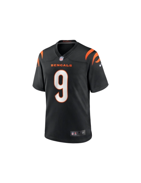 Mens Cincinnati Bengals Joe Burrow Black Player Game Jersey
