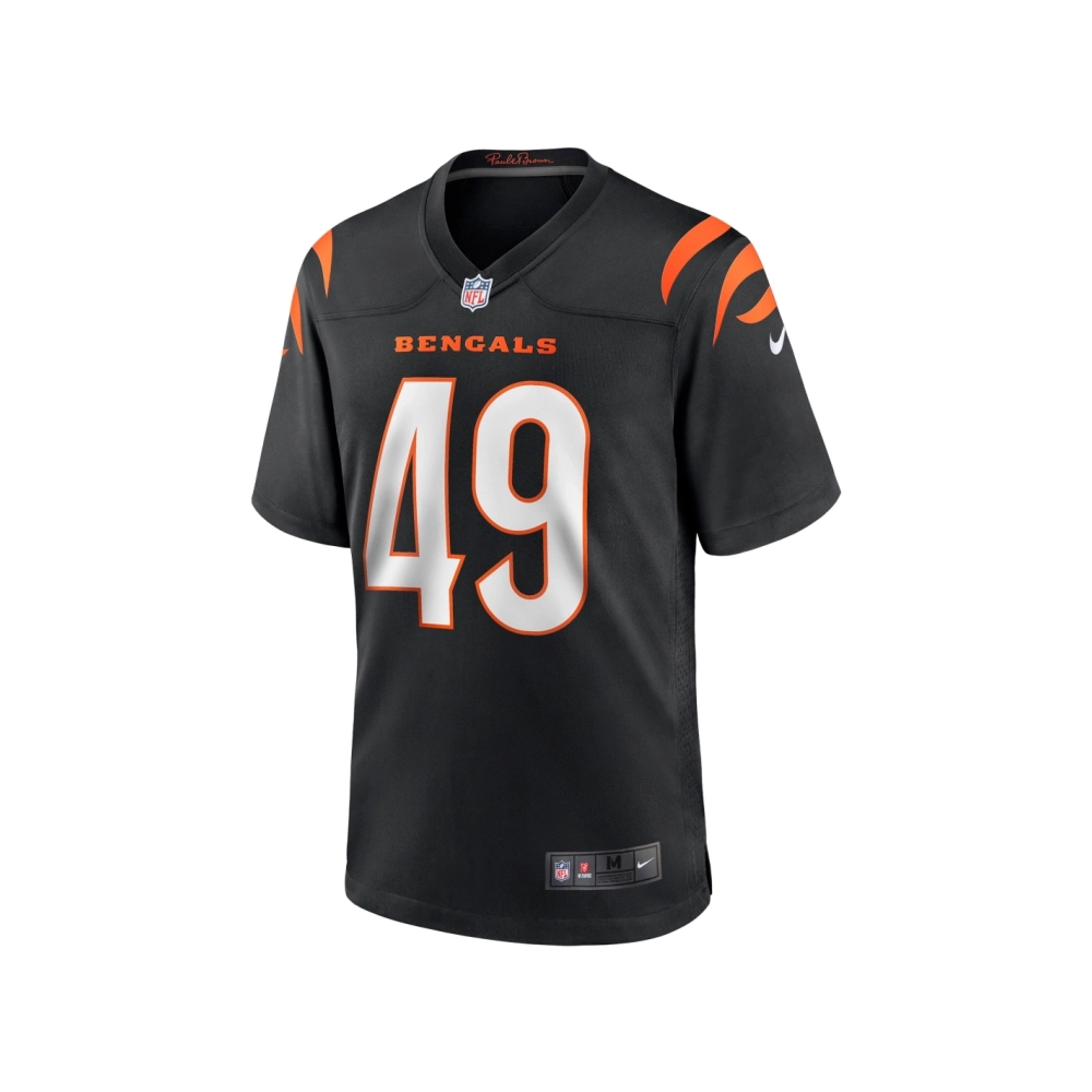Mens Cincinnati Bengals Joe Bachie Black Game Jersey