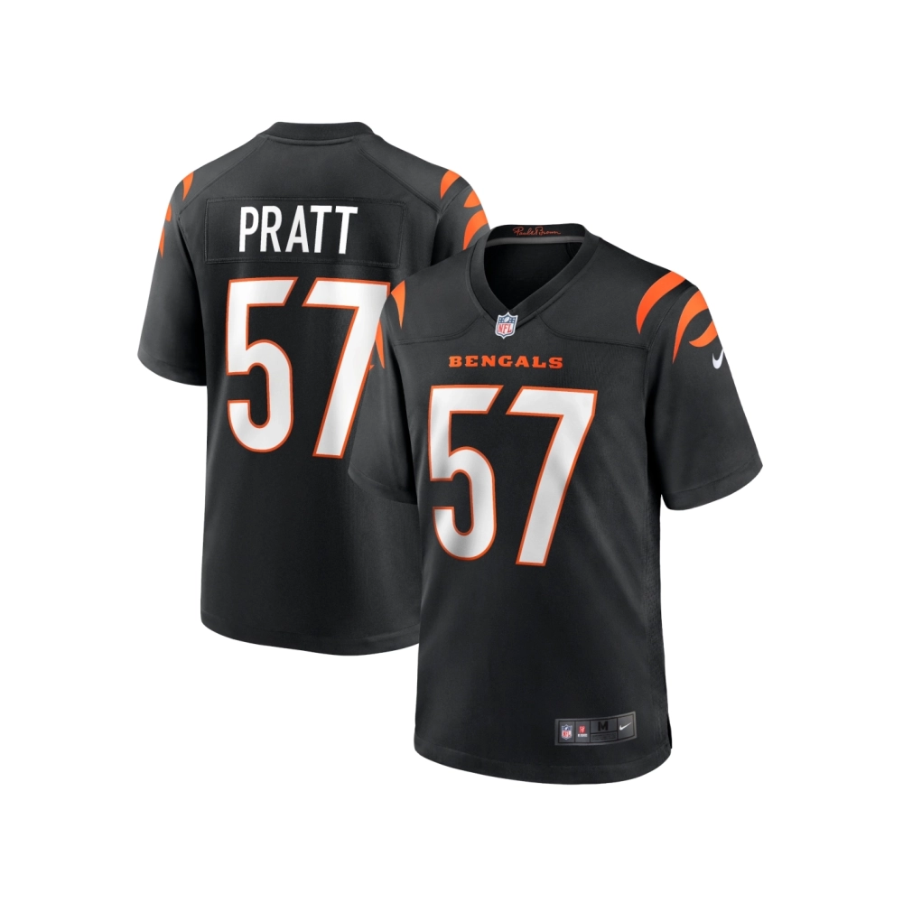 Mens Cincinnati Bengals Germaine Pratt Black Game Jersey