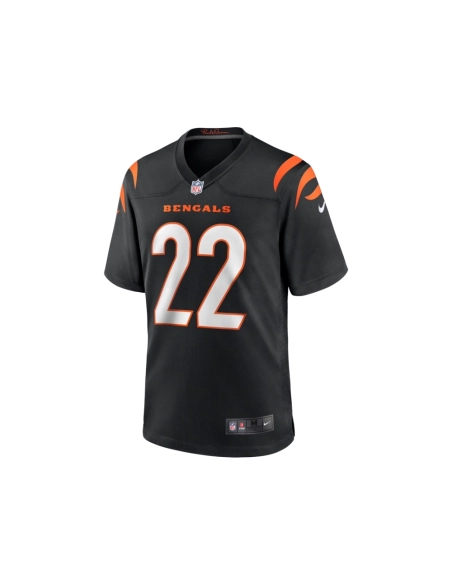 Mens Cincinnati Bengals Geno Stone Black Game Jersey