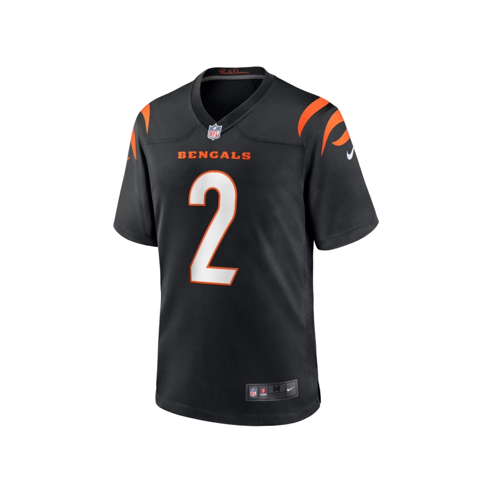Mens Cincinnati Bengals Evan McPherson Black Game Jersey