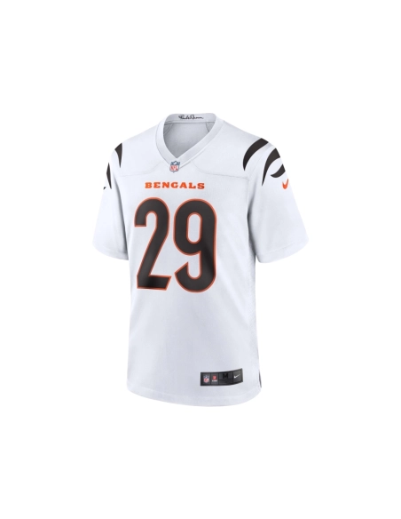 Mens Cincinnati Bengals Cam Taylor-Britt White Game Jersey