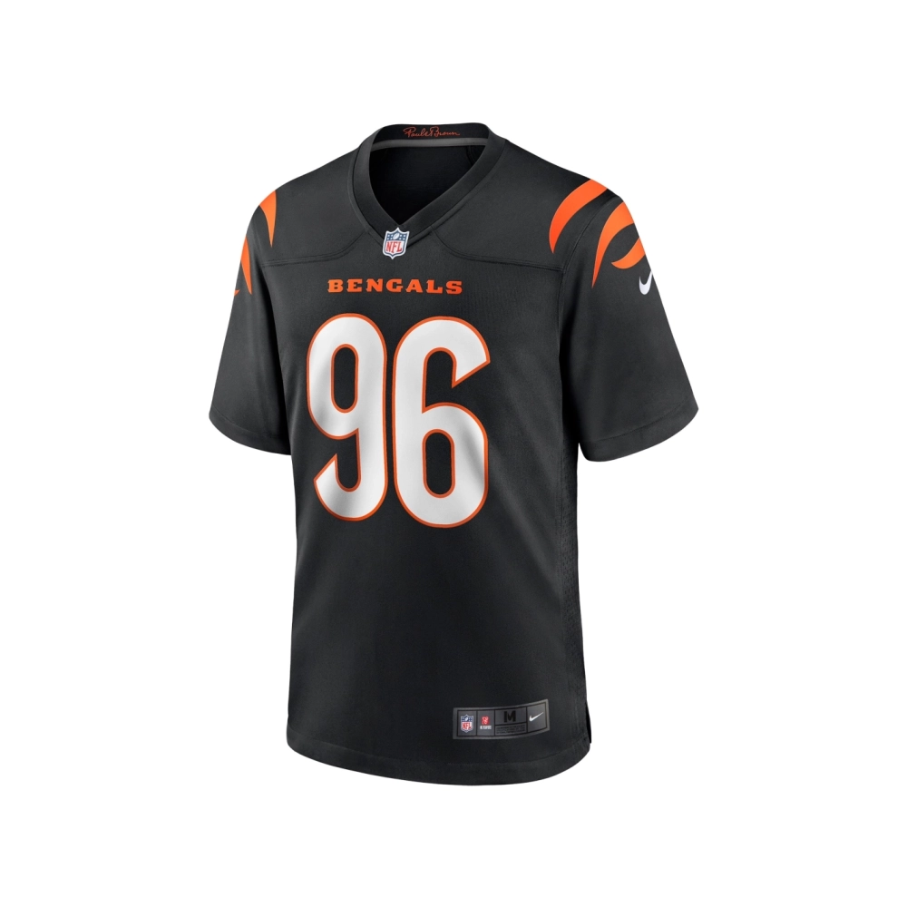 Mens Cincinnati Bengals Cam Sample Black Game Jersey