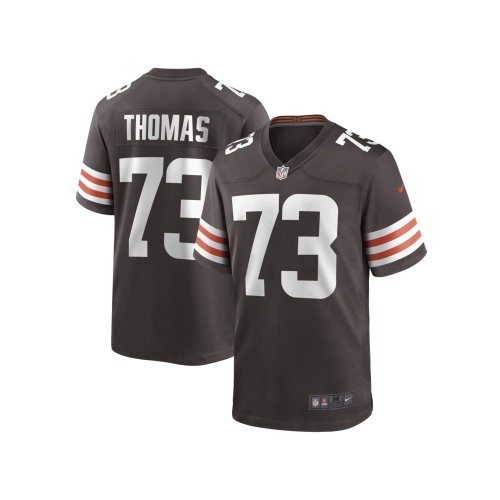 Mens Cleveland Browns Joe Thomas Brown Retired Game Player Jersey
