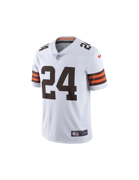 Mens Cleveland Browns Nick Chubb White Vapor Limited Jersey