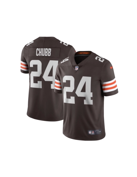 Mens Cleveland Browns Nick Chubb Brown Vapor Limited Jersey