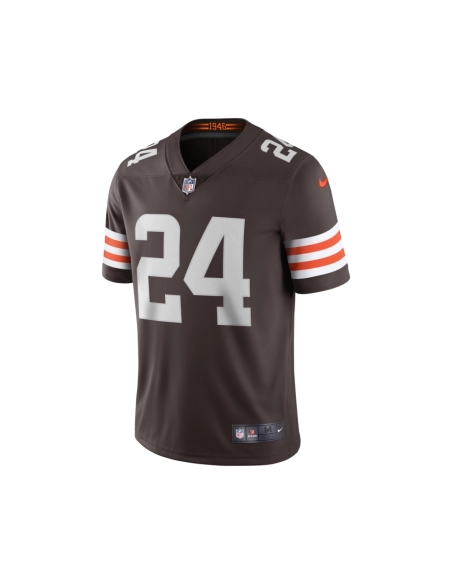 Mens Cleveland Browns Nick Chubb Brown Vapor Limited Jersey
