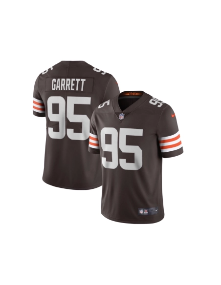 Mens Cleveland Browns Myles Garrett Brown Vapor Limited Jersey