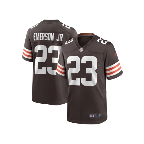 Mens Cleveland Browns Martin Emerson Jr. Brown Game Player Jersey
