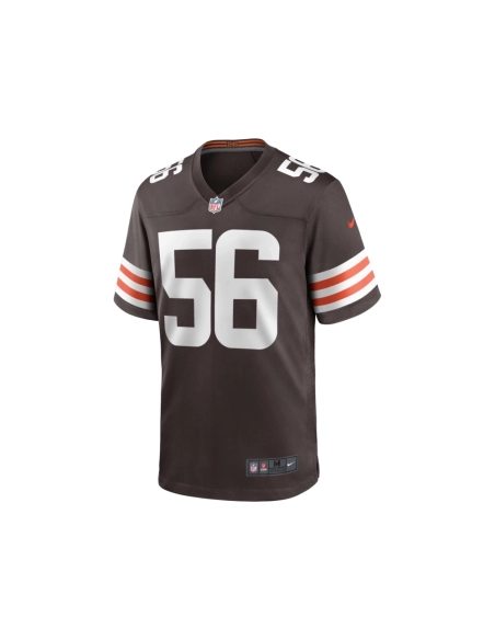 Mens Cleveland Browns Luke Wypler Brown Team Game Jersey