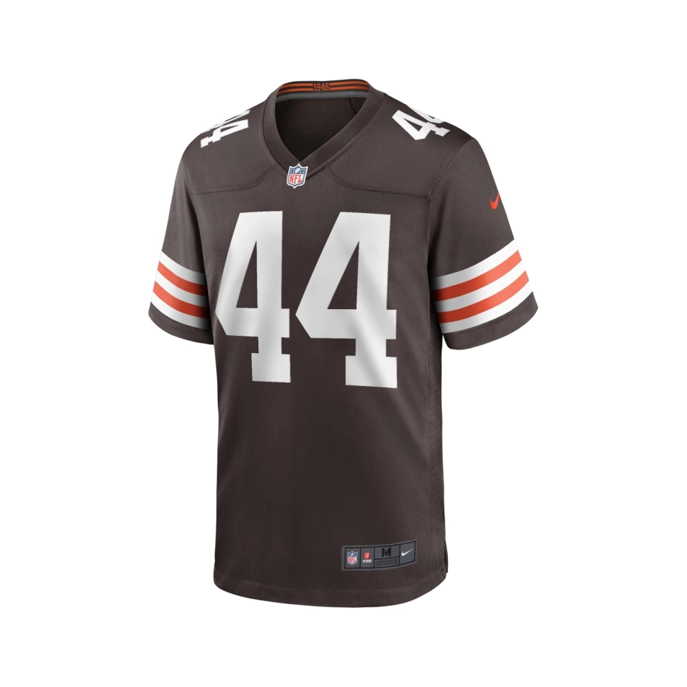 Mens Cleveland Browns Leroy Kelly Brown Game Retired Player Jersey