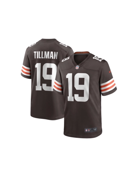 Mens Cleveland Browns Cedric Tillman Brown 2023 NFL Draft Pick Game Jersey