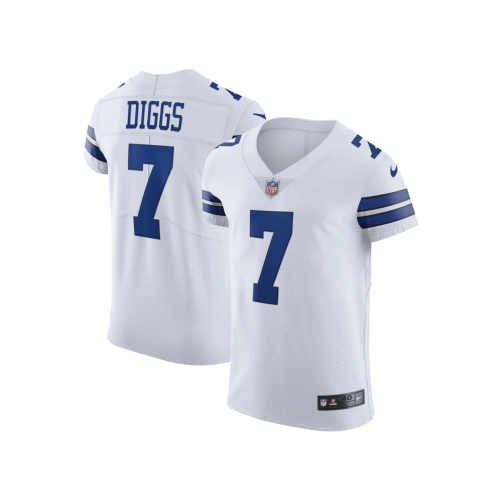 Mens Dallas Cowboys Trevon Diggs White Vapor Elite Jersey