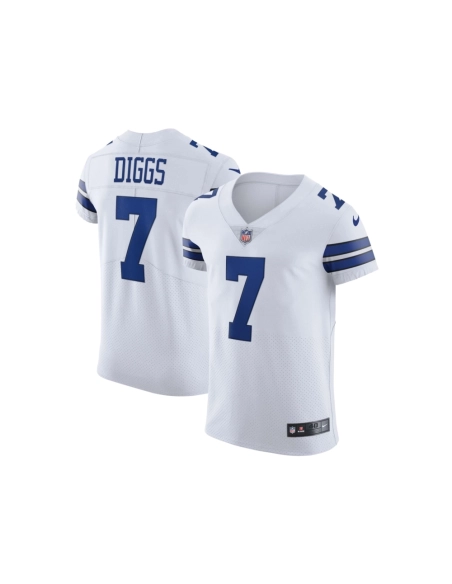Mens Dallas Cowboys Trevon Diggs White Vapor Elite Jersey