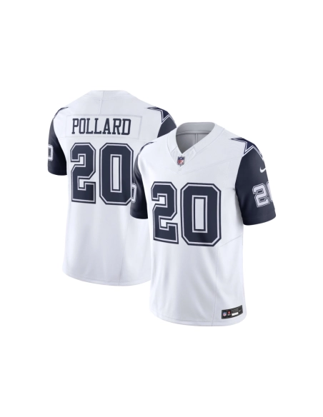 Mens Dallas Cowboys Tony Pollard White Vapor F.U.S.E. Limited Jersey