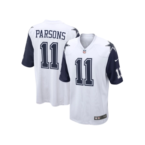 Mens Dallas Cowboys Micah Parsons White Alternate Game Jersey