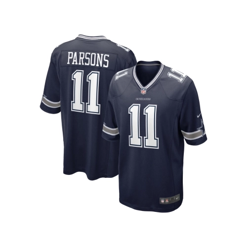 Mens Dallas Cowboys Micah Parsons Navy Game Jersey