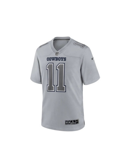 Mens Dallas Cowboys Micah Parsons Gray Atmosphere Fashion Game Jersey
