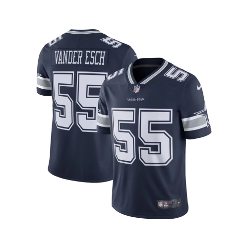 Mens Dallas Cowboys Leighton Vander Esch Navy Vapor Limited Player Jersey