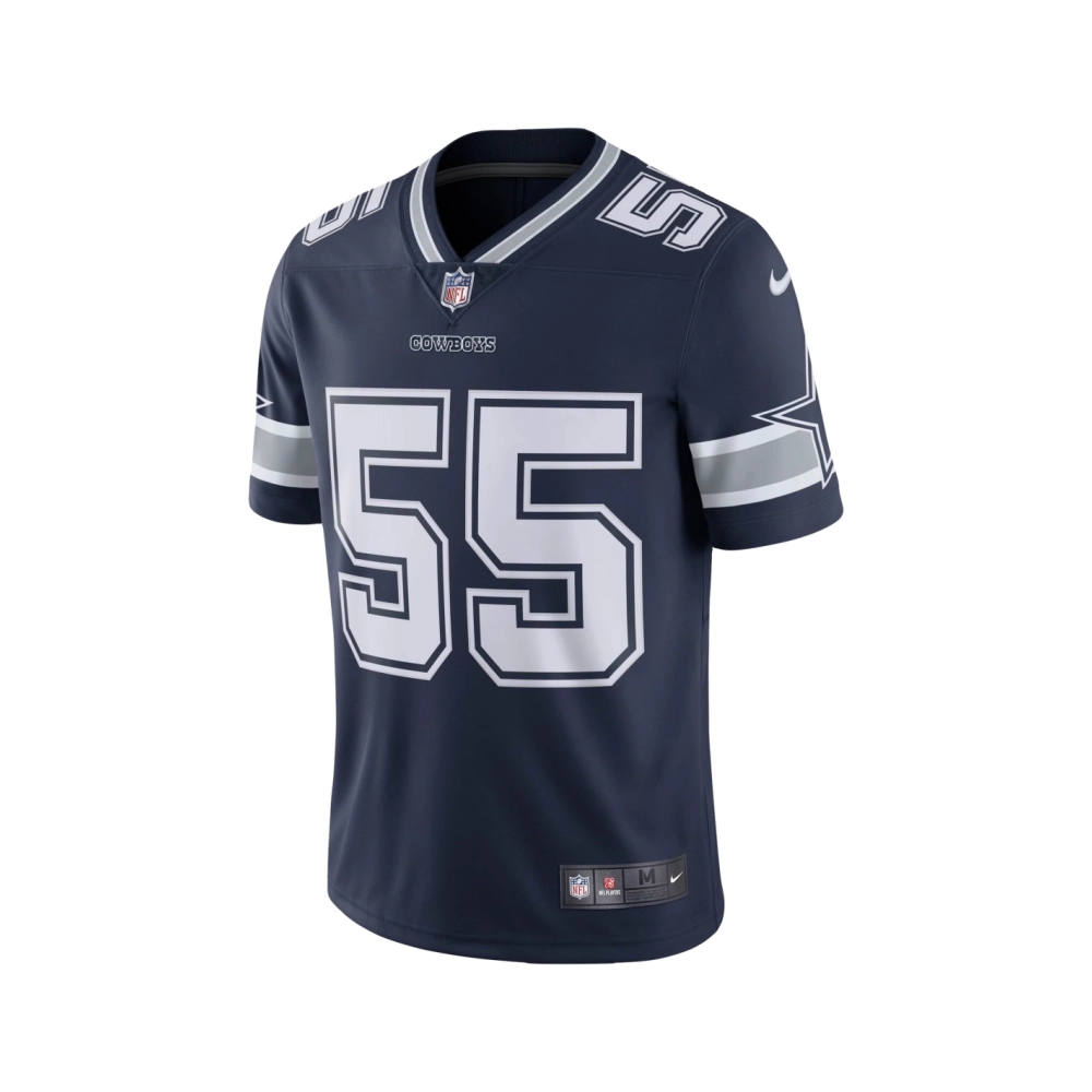 Mens Dallas Cowboys Leighton Vander Esch Navy Vapor Limited Jersey