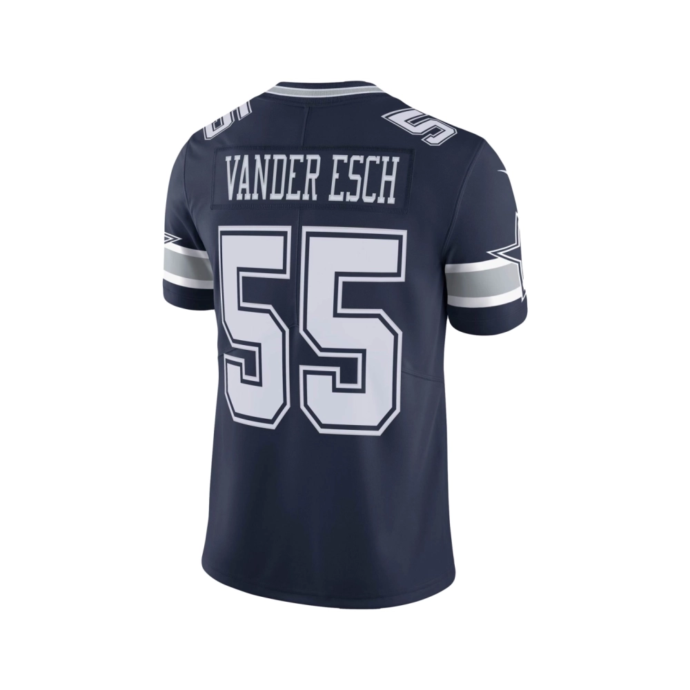 Mens Dallas Cowboys Leighton Vander Esch Navy Vapor Limited Jersey