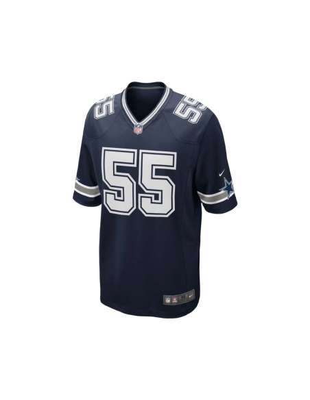 Mens Dallas Cowboys Leighton Vander Esch Navy Team Game Jersey