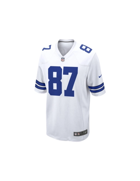 Mens Dallas Cowboys Jake Ferguson White Game Jersey