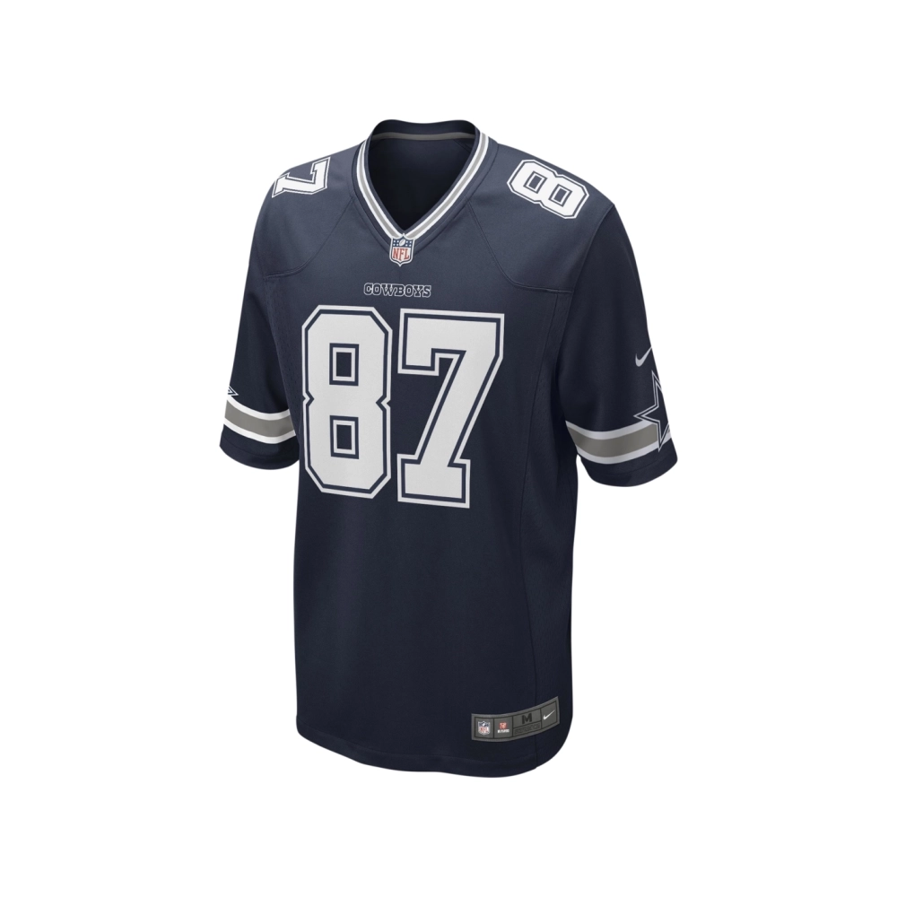 Mens Dallas Cowboys Jake Ferguson Navy Game Jersey