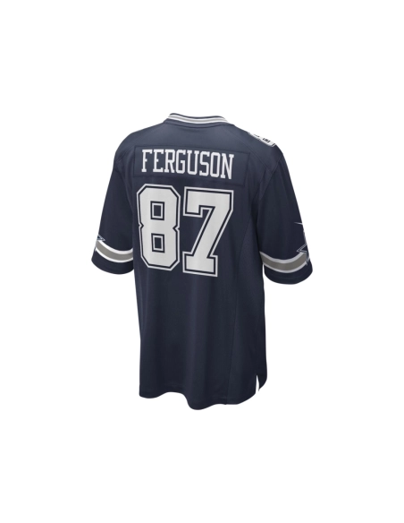 Mens Dallas Cowboys Jake Ferguson Navy Game Jersey
