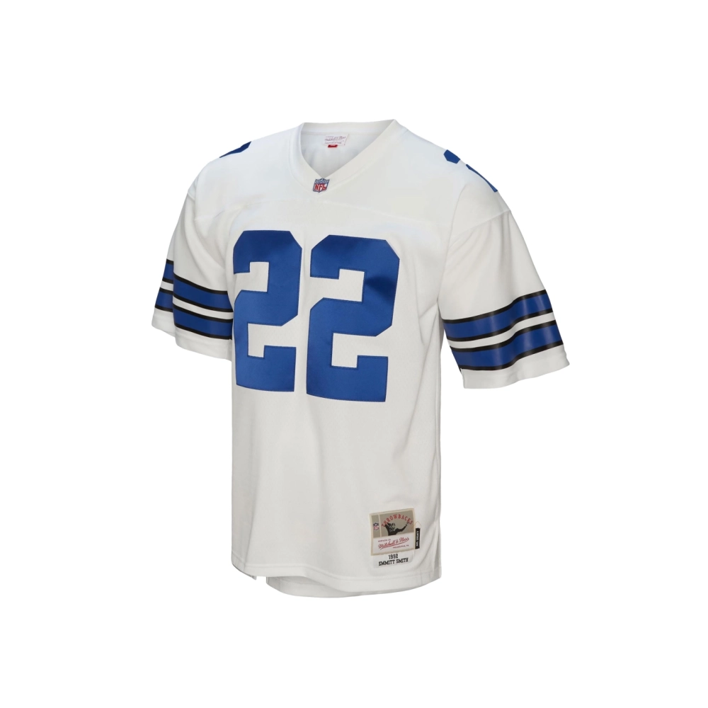 Mens Dallas Cowboys Emmitt Smith White Legacy Replica Jersey