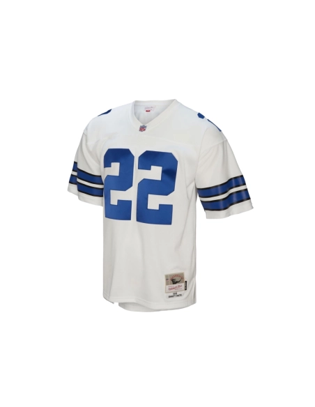 Mens Dallas Cowboys Emmitt Smith White Legacy Replica Jersey