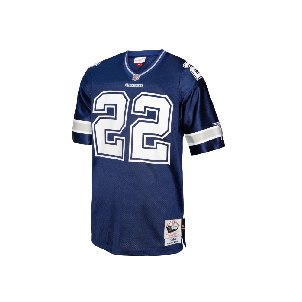 Mens Dallas Cowboys Emmitt Smith Navy Legacy Replica Jersey