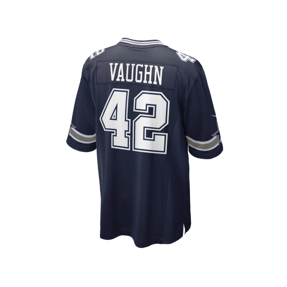 Mens Dallas Cowboys Deuce Vaughn Navy Game Jersey