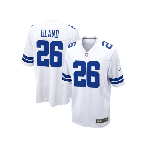 Mens Dallas Cowboys DaRon Bland White Game Jersey