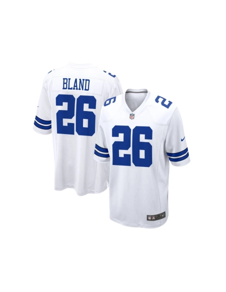 Mens Dallas Cowboys DaRon Bland White Game Jersey